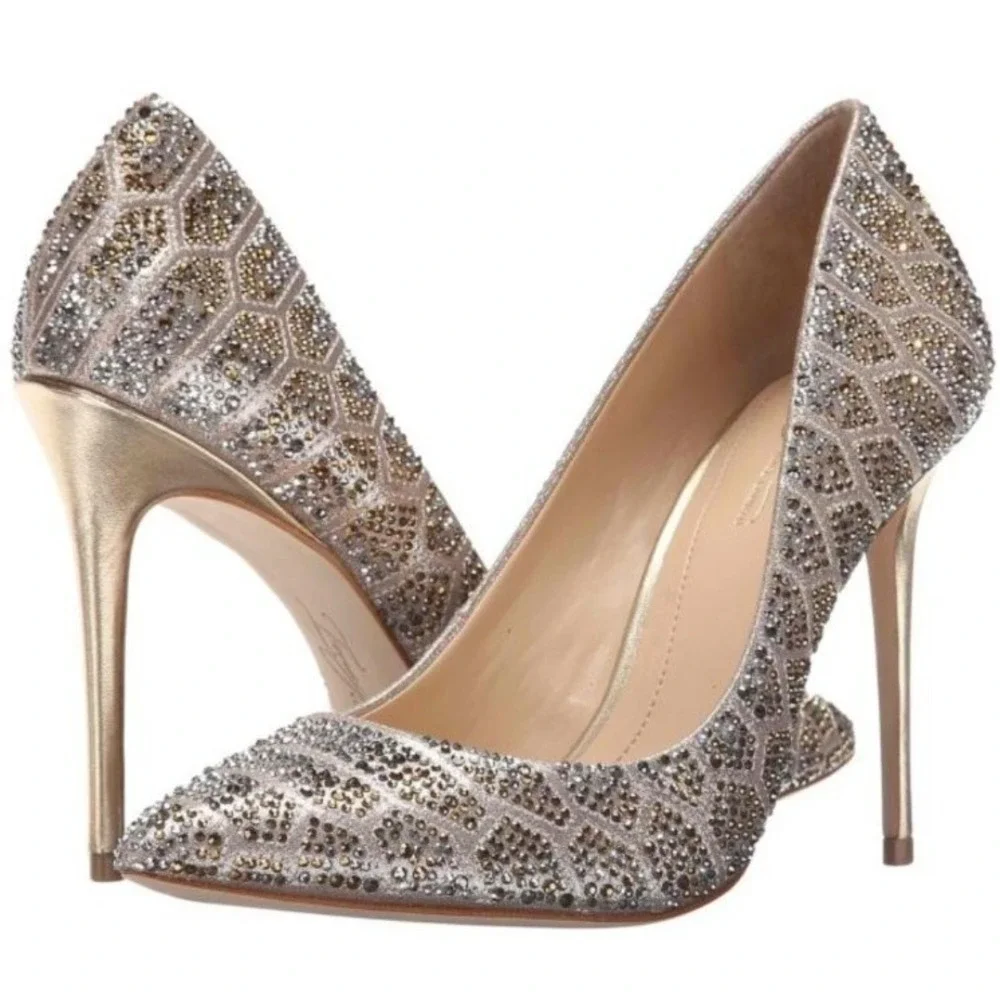 Imagine Vince Camuto 11 NEW  Embellished Stilettos $210